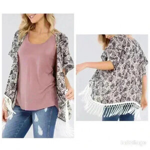 Roffe Accessories Women's One Size Kimono (285)